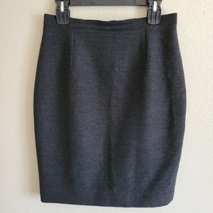 100% Wool A-line Skirt Made in Paris, France D'Ailleurs Size S
